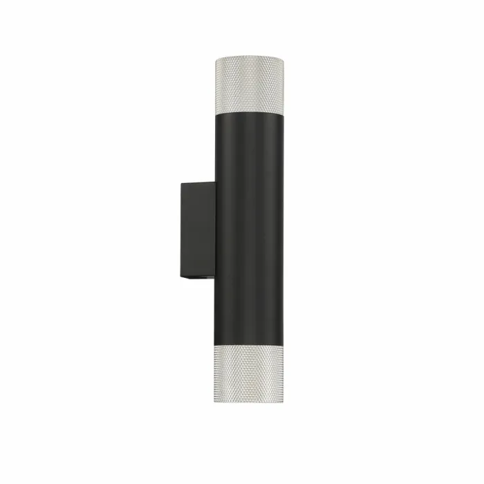 Светильник настенный iLEDEX Delta 2365-2 BK+SL от ImperiumLoft