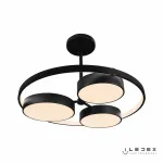 Потолочный светильник iLedex Demure 9123-1070-X-T 230W Матовый Чёрный