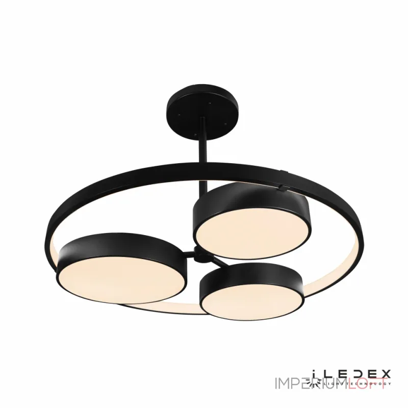 Потолочный светильник iLedex Demure 9123-1070-X-T 230W Матовый Чёрный