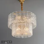 Подвесная люстра iLamp Manhattan P6315-D600 BR