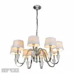 Подвесная люстра iLamp Opera 82177/8 Хром от ImperiumLoft