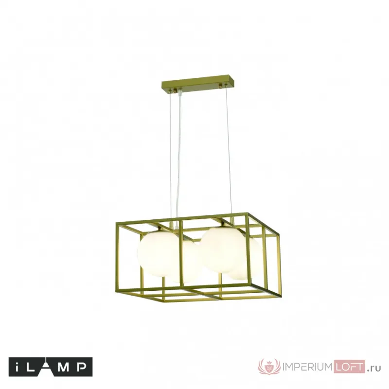 Подвесной светильник iLamp GOLDEN P2484-4 GOLD от ImperiumLoft