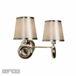 Настенный светильник iLamp Brooklyn W2401-2 Nickel от ImperiumLoft