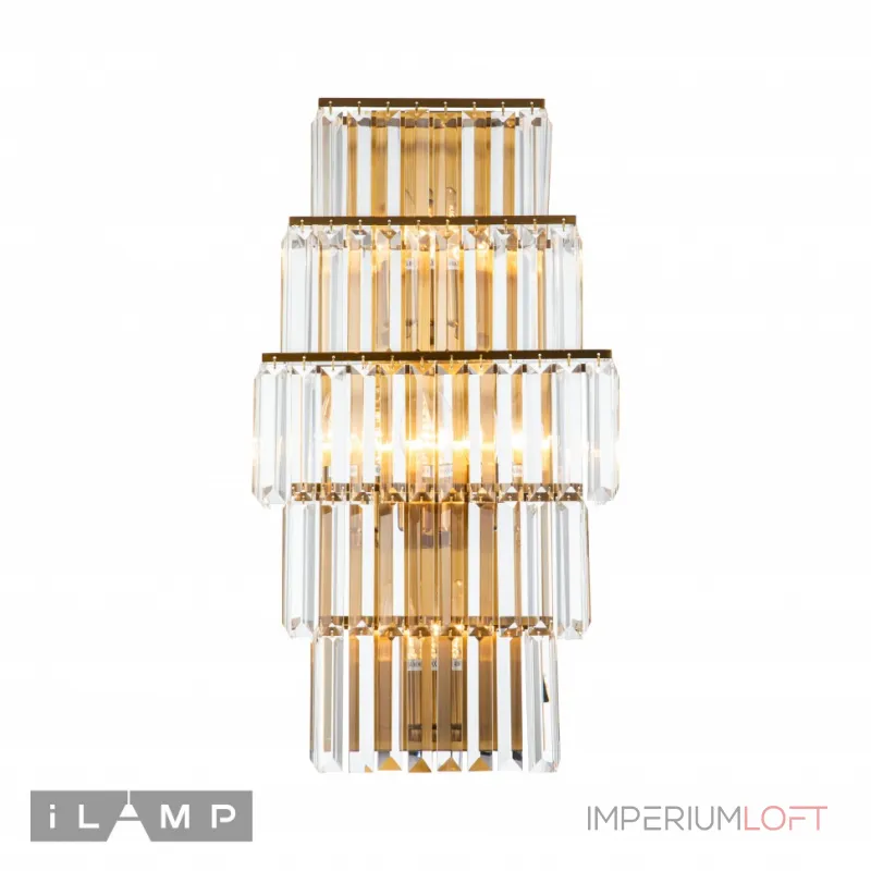 Настенный светильник iLamp Triumph W6119-4 BRASS Настенный светильник iLamp Triumph W6119-4 BRASS