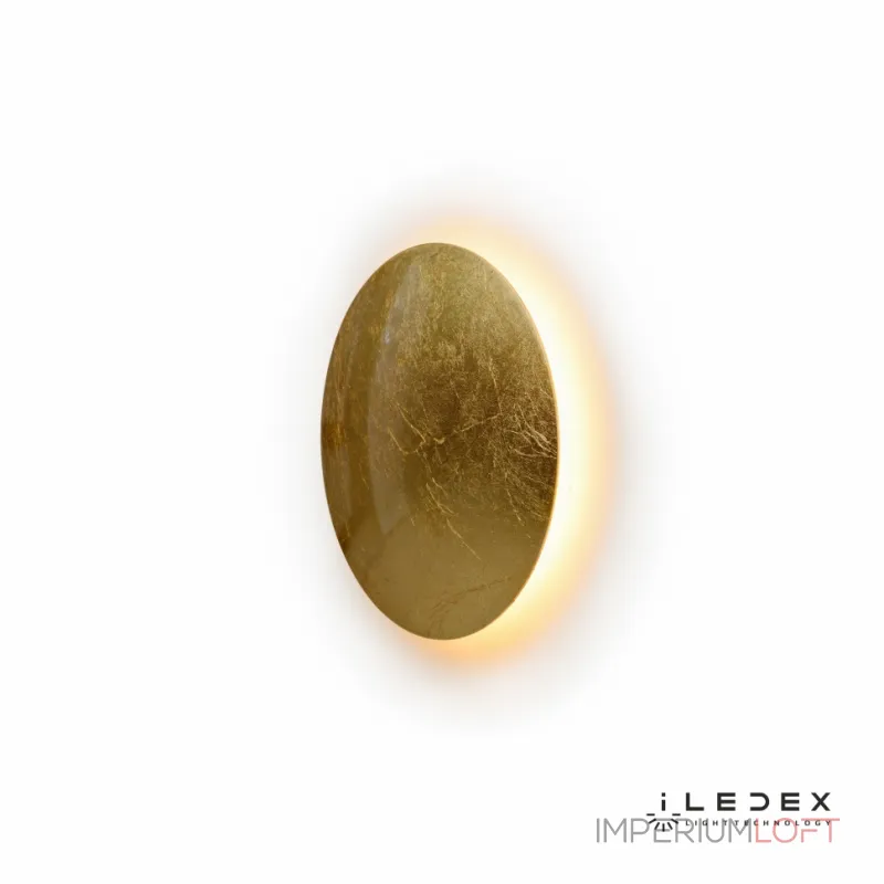 Настенный светильник iLedex Lunar ZD8102-12W 3000K gold foil