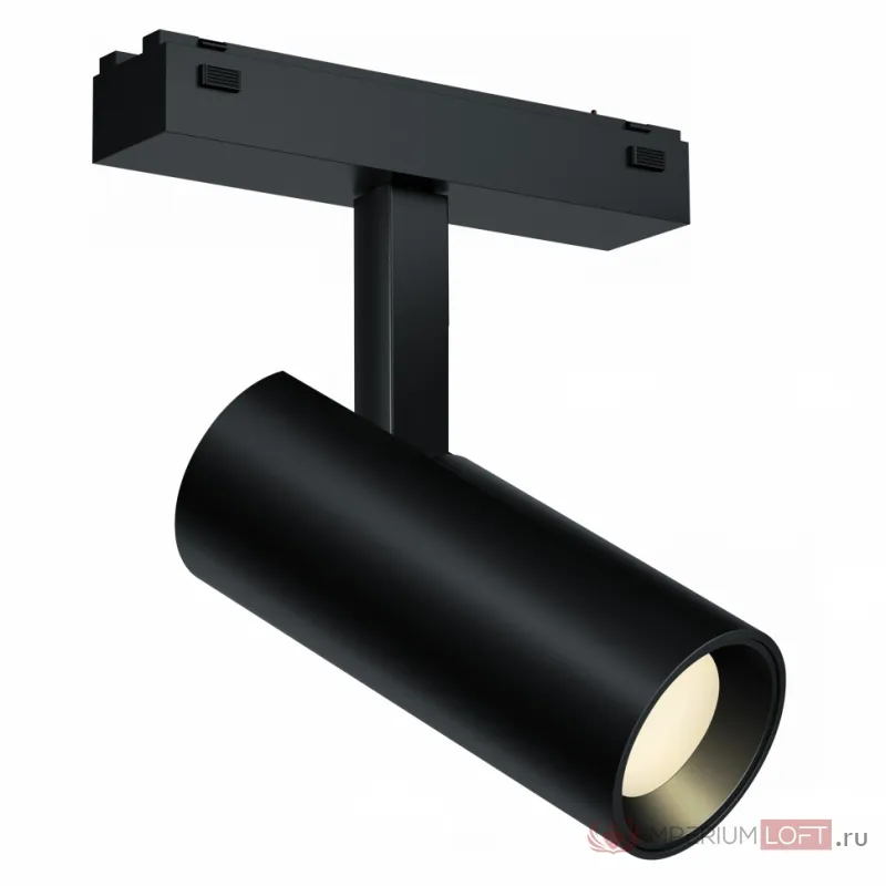 Светильник трековый iLEDEX TECHNICAL VISION SMART 4825-042-D55-18W-38DG-BK (раб. с Алисой) от ImperiumLoft