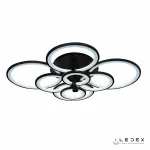 Потолочная люстра iLedex Ring A001/8 Чёрный от ImperiumLoft
