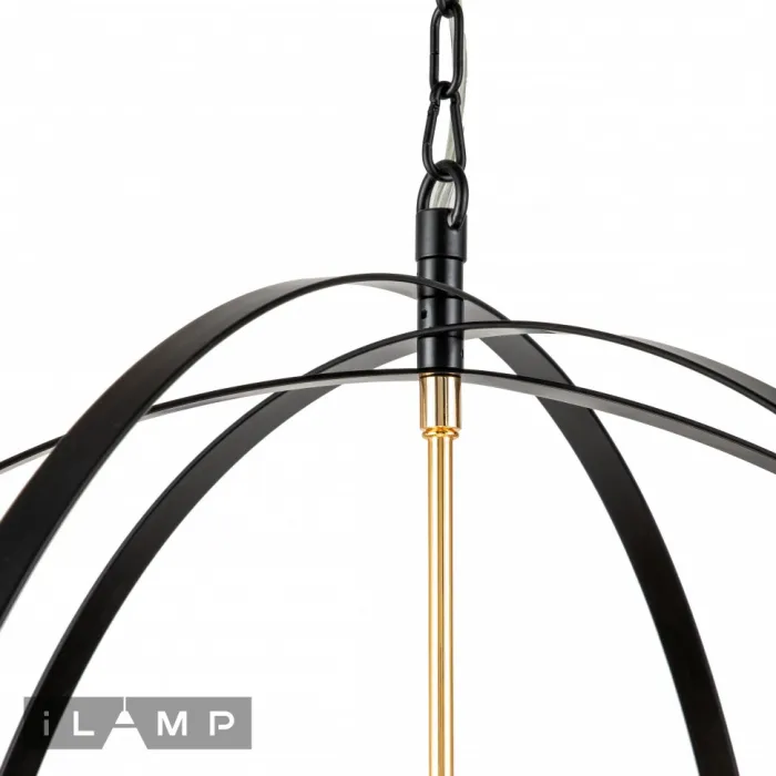 Подвесная люстра iLamp Element 9977-800 GOLD&BLACK от ImperiumLoft