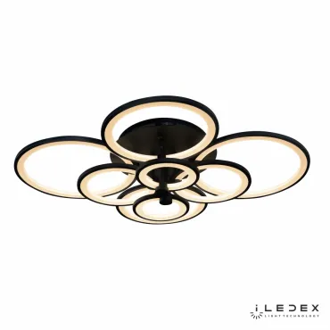 Потолочная люстра iLedex Ring A001/8 Чёрный