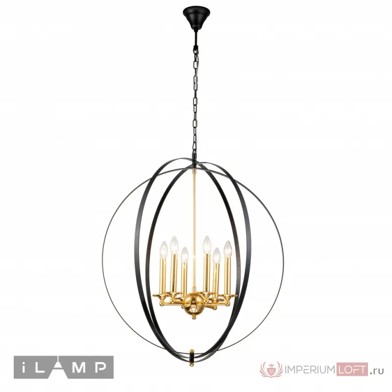 Подвесная люстра iLamp Element 9977-800 GOLD&BLACK от ImperiumLoft