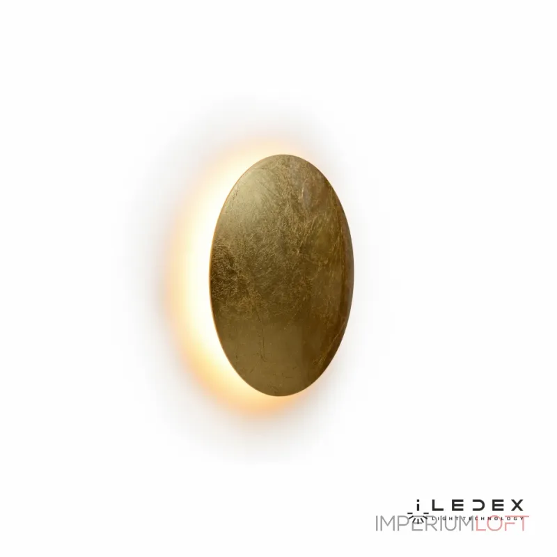 Настенный светильник iLedex Lunar ZD8102-12W 3000K gold foil
