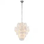 Подвесная люстра Belfast Dublin 6002 / 500 CH WH Хром / Белый
