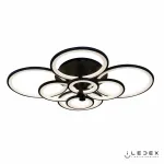 Потолочная люстра iLedex Ring A001/8 Чёрный от ImperiumLoft