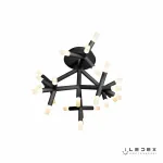Потолочная люстра iLedex Savage FS-017-X25 3000K Чёрный от ImperiumLoft