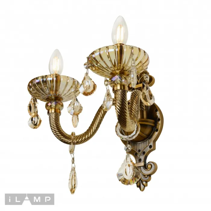 Настенный светильник iLamp Asia 81069-2 Бронзовый от ImperiumLoft