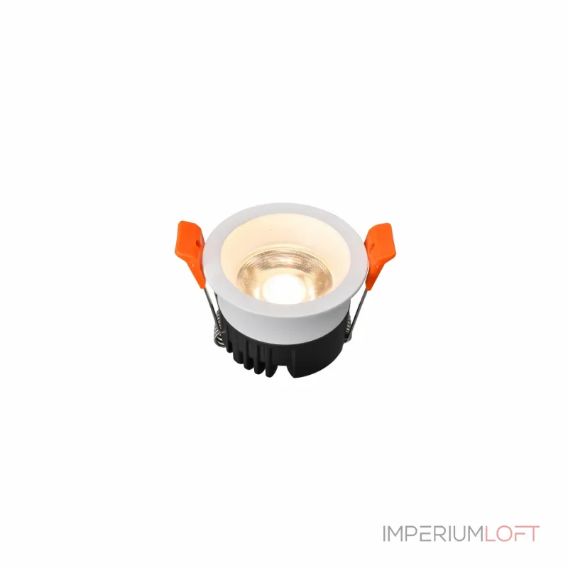 Светильник встраиваемый iLedex Mars DIM 107-7W-D64-3000K-24DG-WH