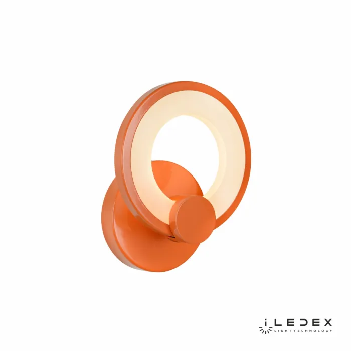 Настенный светильник iLedex Ring A001/1 Оранжевый от ImperiumLoft