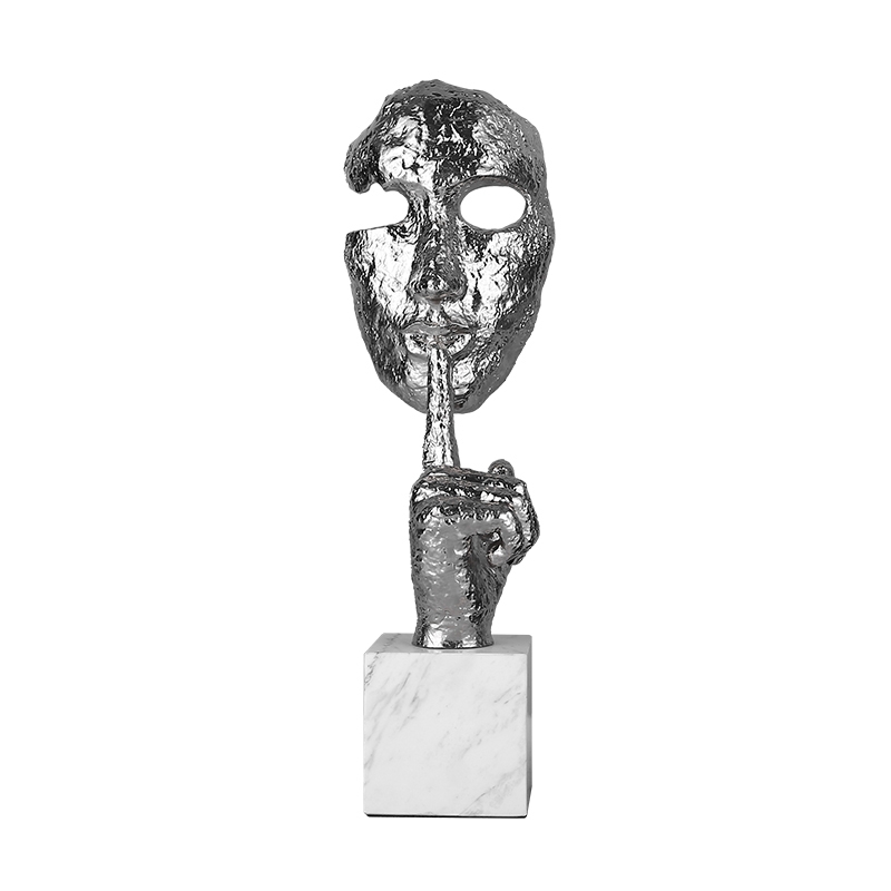 Статуэтка настольная iLedex TOP SECRET 7091 SILVER & WHITE Статуэтка настольная iLedex TOP SECRET 7091 SILVER & WHITE