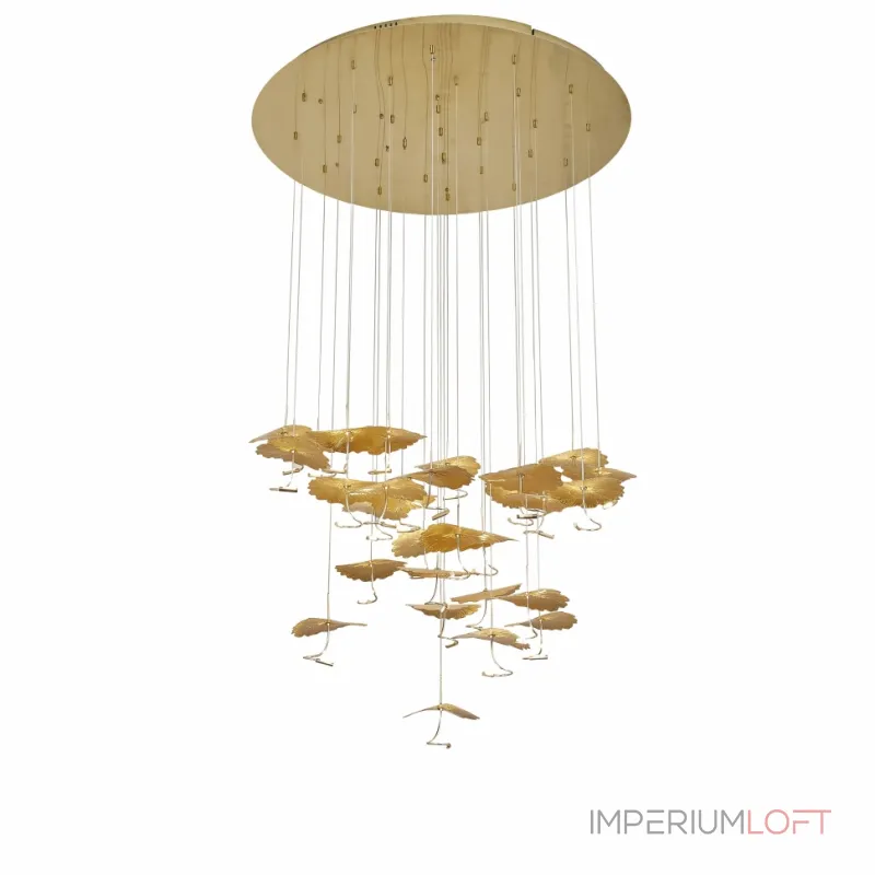 Подвесной светильник iLedex Lotus 8827P-19 BRASS Подвесной светильник iLedex Lotus 8827P-19 BRASS