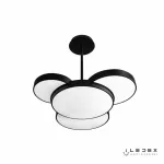 Потолочный светильник iLedex Demure 9127-930-D-T 120W Матовый Чёрный от ImperiumLoft