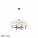 Подвесная люстра iLamp Alexa P2404-8 Nickel