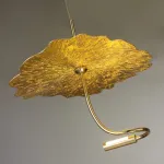 Подвесной светильник iLedex Lotus 8827P-19 BRASS