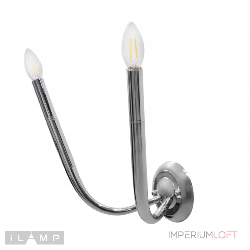 Настенный светильник iLamp Evolution B88088-2 Хром