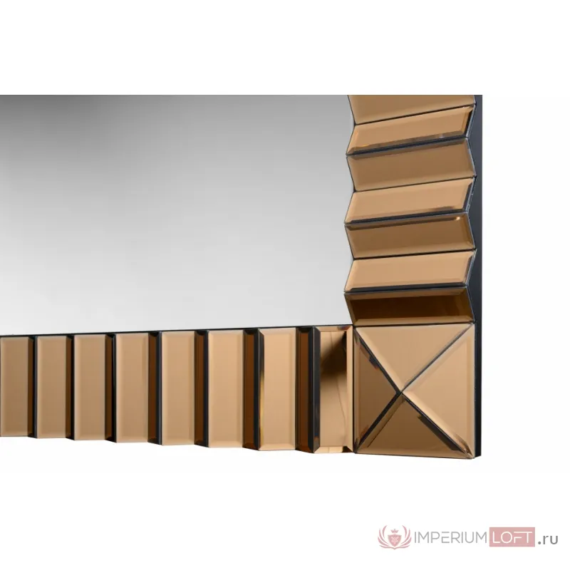 Зеркало ArtHomeDecor Rumba A025 стекло 1100*750 янтарный от ImperiumLoft