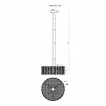 Светильник потолочный iLAMP Panorama D4688-50 SGD