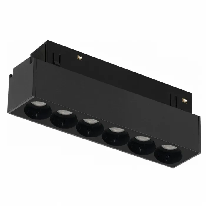 Светильник трековый магнитный iLEDEX TECHNICAL VISION SMART 4822-002-L120-6W-38DG-BK (раб. с Алисой) от ImperiumLoft