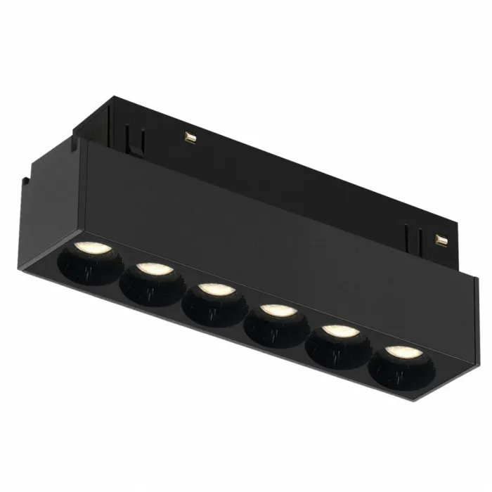 Светильник трековый магнитный iLEDEX TECHNICAL VISION SMART 4822-002-L120-6W-38DG-BK (раб. с Алисой) от ImperiumLoft