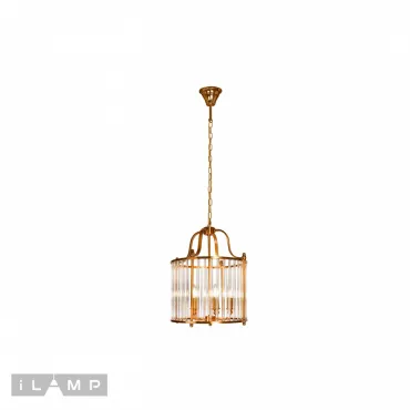 Подвесная люстра iLamp Qeens P2437-5 Bronze от ImperiumLoft