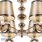 Подвесная люстра iLamp Brooklyn P2401-6 Nickel