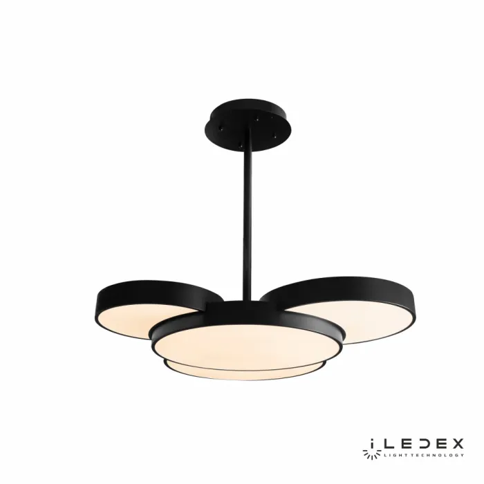Потолочный светильник iLedex Demure 9127-930-D-T 120W Матовый Чёрный от ImperiumLoft