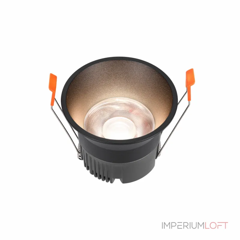 Светильник встраиваемый iLedex Mars DIM 212-12W-D95-3000K-24DG-BK