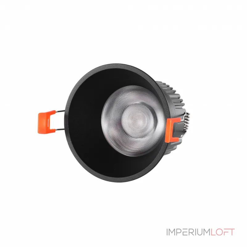 Светильник встраиваемый iLedex Mars DIM 212-12W-D95-3000K-24DG-BK