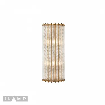 Настенный светильник iLamp Manhattan MB0266-2 ANTIQUE BRASS от ImperiumLoft