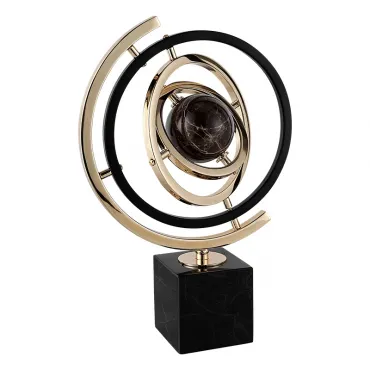 Статуэтка настольная iLedex SATURN 4171 S BLACK & GOLD