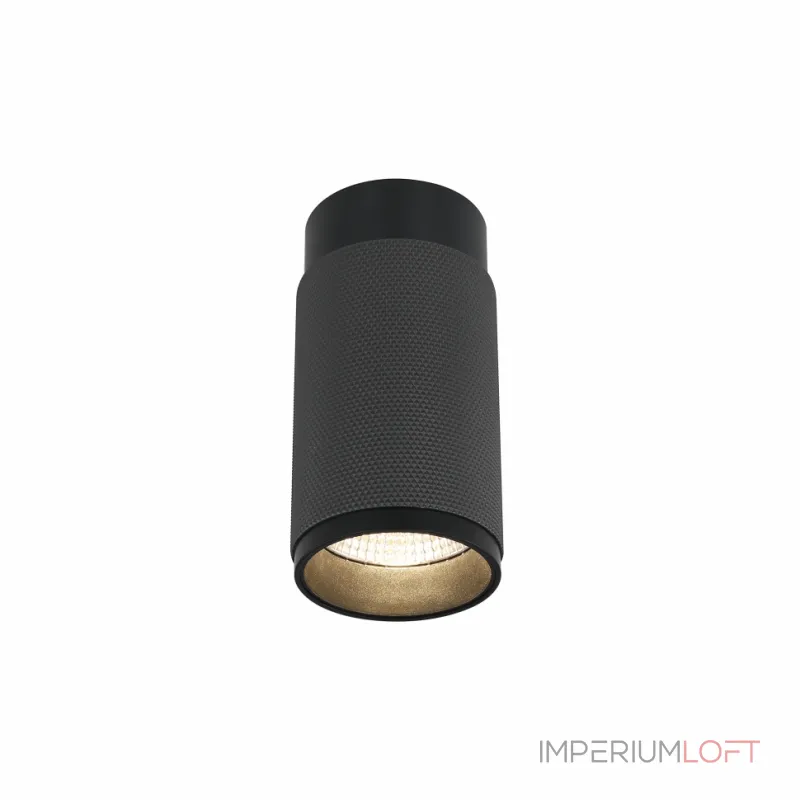 Светильник накладной iLEDEX Delta 1954-10W-3000K-36 BK+GRP