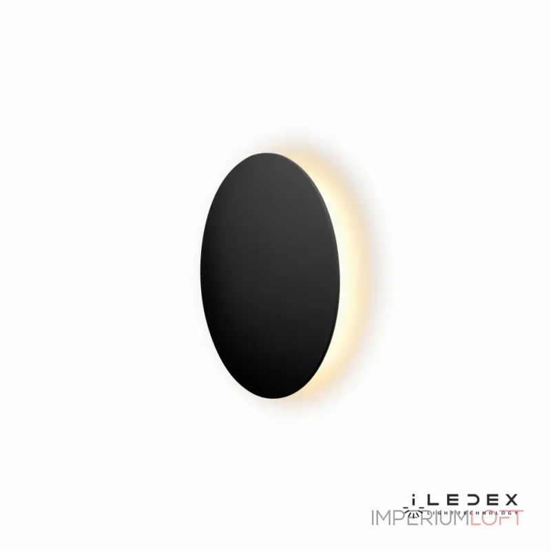 Настенный светильник iLedex Lunar ZD8102-12W 3000K matt black Настенный светильник iLedex Lunar ZD8102-12W 3000K matt black