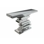 Консоль ArtHomeDecor Smart YJ011 стекло 120*35*78 серебристый