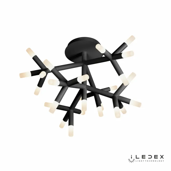 Потолочная люстра iLedex Savage FS-017-X25 3000K Чёрный от ImperiumLoft