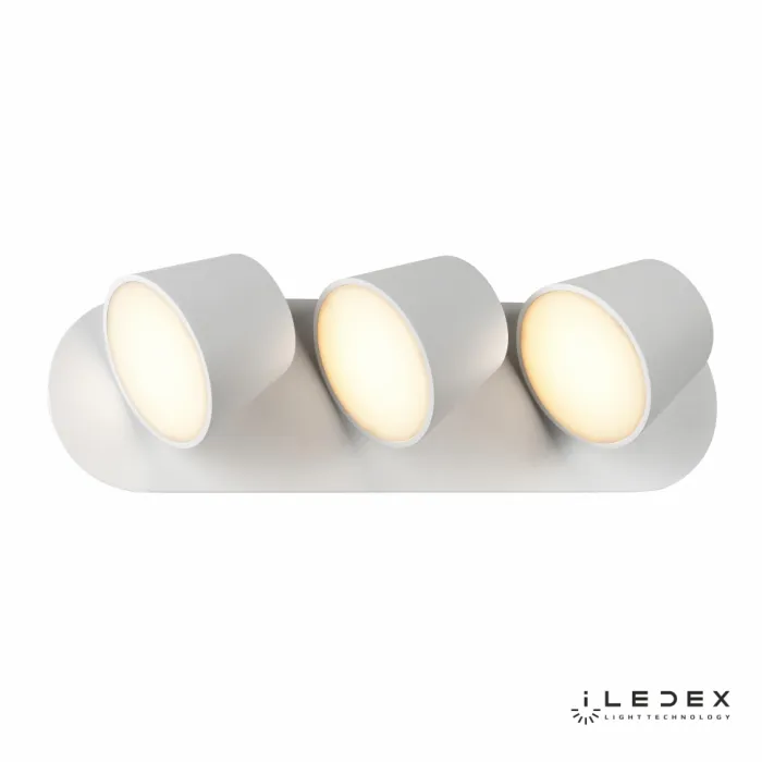 Настенный светильник iLedex Flexin W1118-3AS 3000K Белый от ImperiumLoft