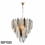 Подвесная люстра iLamp DOLCE P2543-8 GOLD
