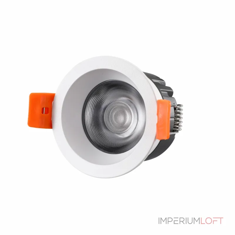 Светильник встраиваемый iLedex Mars DIM 107-7W-D64-3000K-24DG-WH