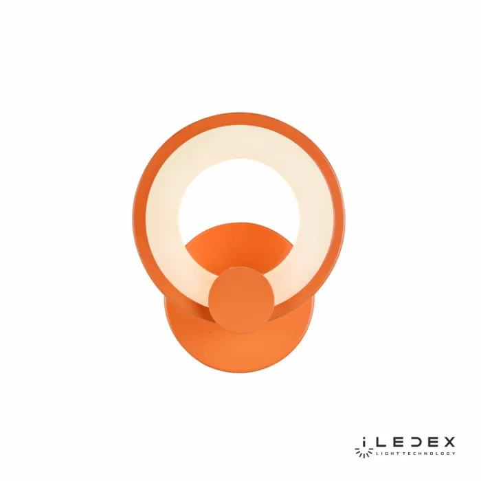 Настенный светильник iLedex Ring A001/1 Оранжевый от ImperiumLoft