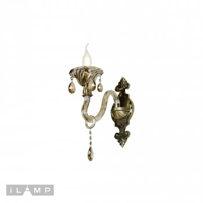Настенный светильник iLamp Asia 61082/1 Бронзовый от ImperiumLoft