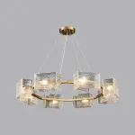 Подвесная люстра iLAMP Dallas 2078-D890 BR Подвесная люстра iLAMP Dallas 2078-D890 BR