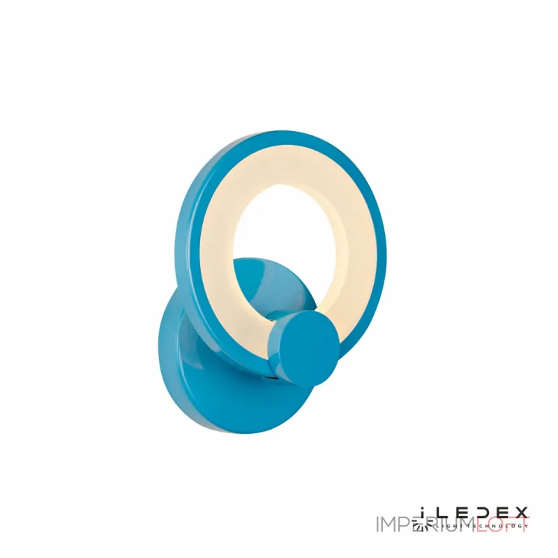Настенный светильник iLedex Ring A001/1 Синий Настенный светильник iLedex Ring A001/1 Синий