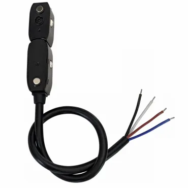 Ввод питания для радиусного шинопровода iLEDEX TECHNICAL VISION POWER INN 4822-R-BK